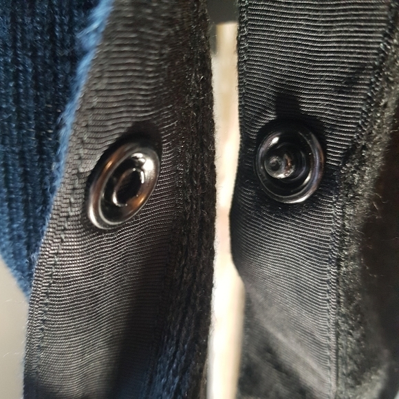 Reitman's Pullover Mock Neck Sweater Vest Dress With Side Snaps - Picture 5 of 8